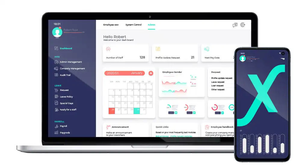 PeopleX-Ui-desktop-mobile