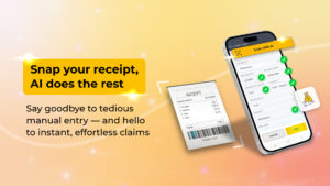 PeopleX New Feature- Snap your receipt, AI does the rest-1980x1080